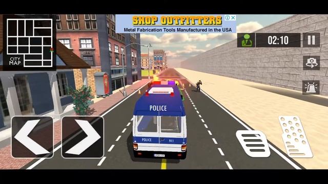 Police Ambulance Van Driving - 911 Rescue Emergency Simulator - Android IOS GamePlay смотреть онлайн