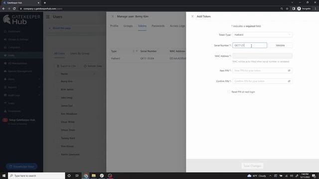 GateKeeper Enterprise Explained - Adding a New Token to an Existing End User смотреть онлайн
