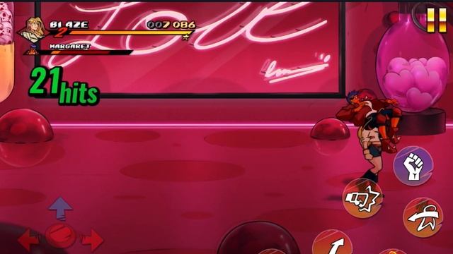 Street Of Rage 4 Story Game play (Played as Blaze) - Stage 8 ART GALLERY- Boss Fight - Sega Game смотреть онлайн