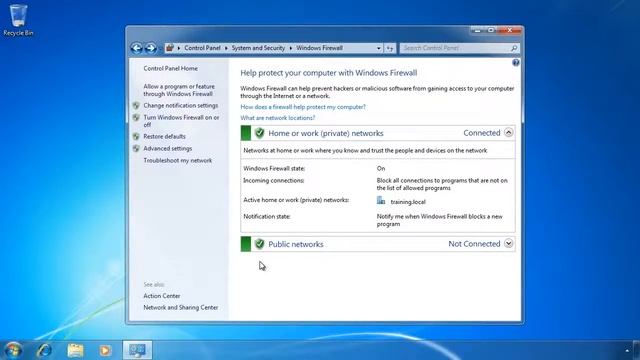27 MCTS 70 680 Windows 7 Firewall смотреть онлайн