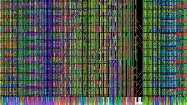 [Black MIDI] Bad Apple 256 Keys - 38 Million смотреть онлайн
