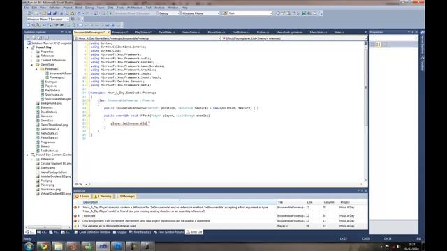 An Hour a Day - Hour 8 - Windows Phone 7 Game Dev смотреть онлайн