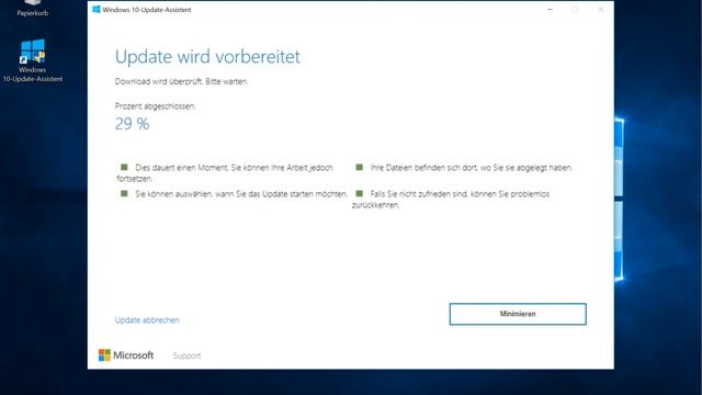 Windows 10-Update-Assistent смотреть онлайн