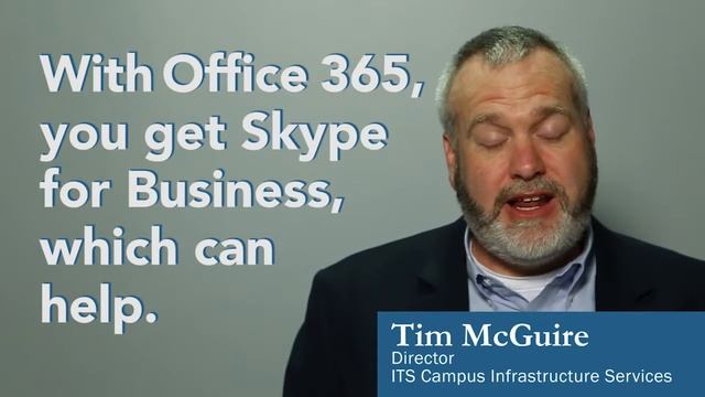 Office 365 at UNC: Skype for Business смотреть онлайн