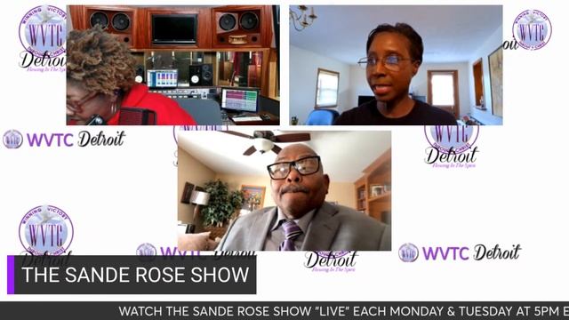 The Sande Rose Show With Author/Filmmaker Mary D. Welch! 04.02.24 #WVTCDETROIT смотреть онлайн