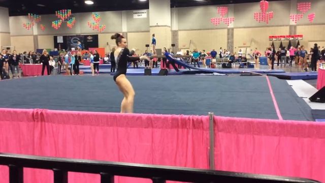 Mackenzie Bryson "Big Mac" Level 10 COMPETITION Floor Routine Ozone Invitational 2017 смотреть онлайн