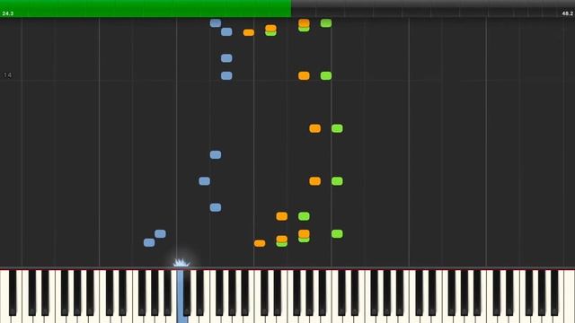 OLD - Super Mario Bros. Deluxe | Main Menu [GBC] Synthesia смотреть онлайн