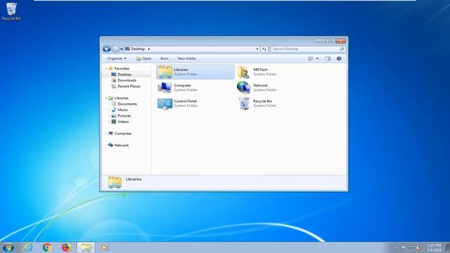 Cannot Open or Access Windows 7/8 Libraries FIX [Tutorial] смотреть онлайн