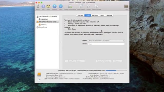 Format HDD MS to MAC byicurv смотреть онлайн