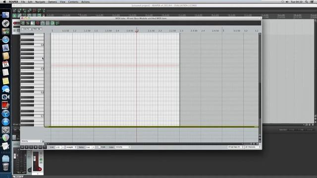 REAPER : An Introduction to Audio and Music Production for Windows PC and MAC : Part 3 MIDI Basics смотреть онлайн