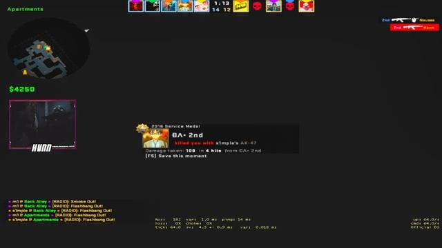 Throwback csgo :) смотреть онлайн