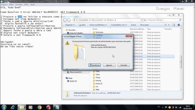 Como Resolver O Error HRESULT 0xc8000222 .NET Framework (2016) смотреть онлайн
