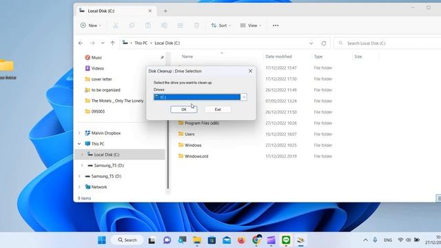 How to delete windows.old folder on Win11 after upgrading from Win10Screen Recording 12/27/22 смотреть онлайн