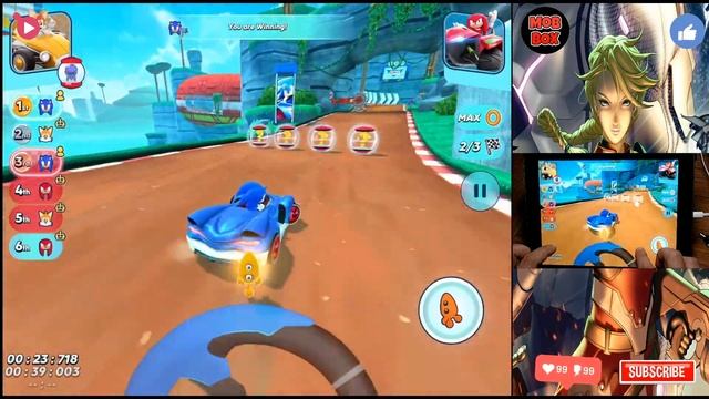 Apple Arcade Sonic Racing Super Speed Racing SEGA Ios Games смотреть онлайн