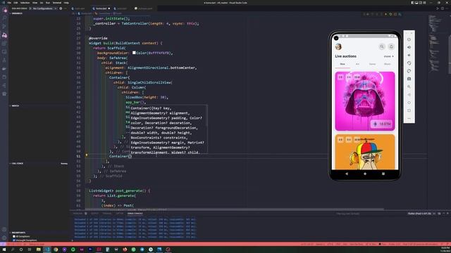 Flutter NFT Marketplace App UI - Flutter UI - Full course смотреть онлайн