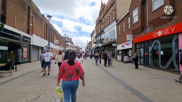 Beautiful City of Derby Part 1, City Centre Walk смотреть онлайн