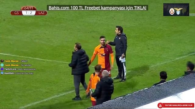 Galatasaray - Lazio Canlı İzle смотреть онлайн