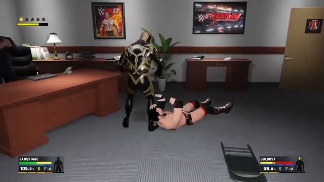 WWE 2k17 House of Honor James Mac vs Goldust смотреть онлайн