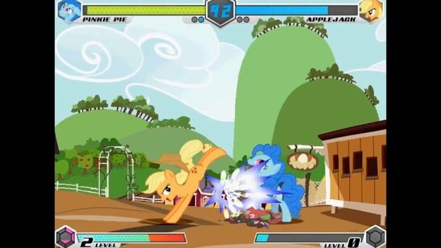 La venganza de pinkie pie vs applejack!!! :v смотреть онлайн