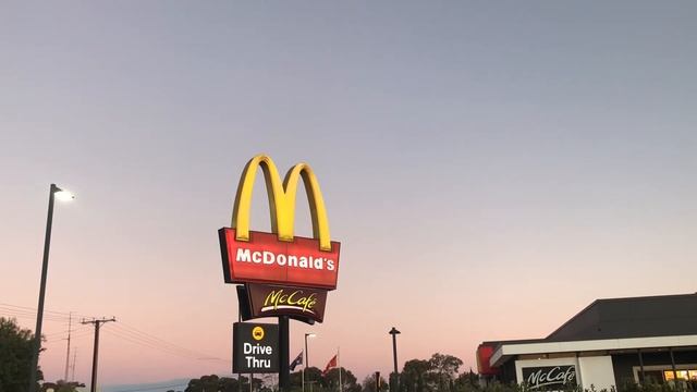 Big Mac meal for dinner after working whole day смотреть онлайн