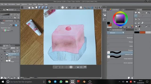How I edit my thumbnails with clip studio paint - Quick Tip смотреть онлайн