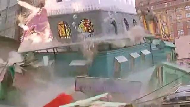 What happens when you throw a tv out a window, when the tv's still plugged in смотреть онлайн