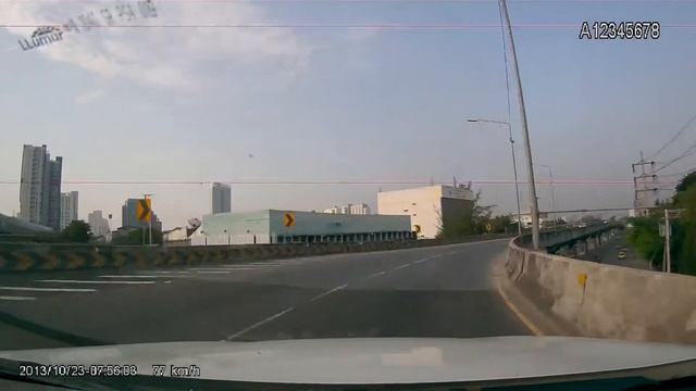 DVR DV05 C+GPS+Speed stamp (Day time) смотреть онлайн