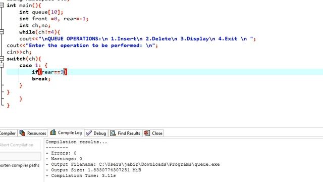 Inqueue /Insertion in Queue part 2 (URDU) смотреть онлайн