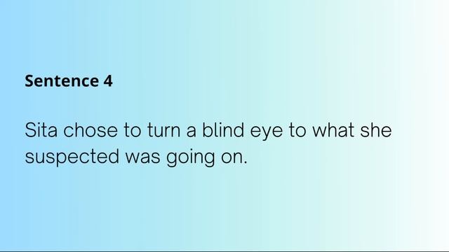 Idioms and Phrases | To turn a blind eye смотреть онлайн