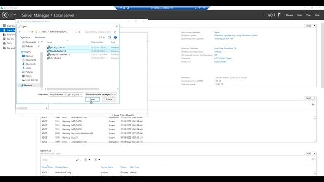 Software Deployment by GPO in Windows Server 2016 part-01 смотреть онлайн