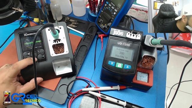 Ferro de solda Xsoldering T210 X Jabe UD-1200 смотреть онлайн