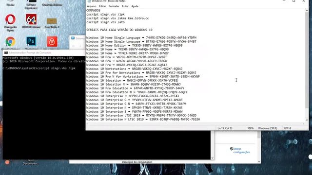 ATIVANDO WINDOWS 10 SEM ATIVADOR E DE MODO SEGURO !!! смотреть онлайн