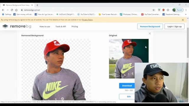 How to Removed Background Image in 5 Sec Online using PC/CP | Tagalog смотреть онлайн