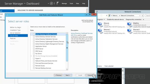 Instalando DHCP Server no Windows 2012 смотреть онлайн