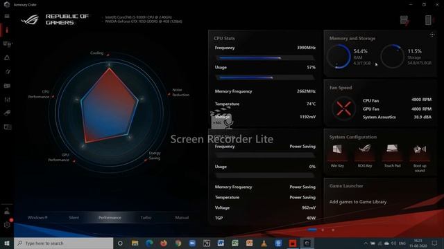 Introduction of Armoury crate in Asus Rog g Strix смотреть онлайн