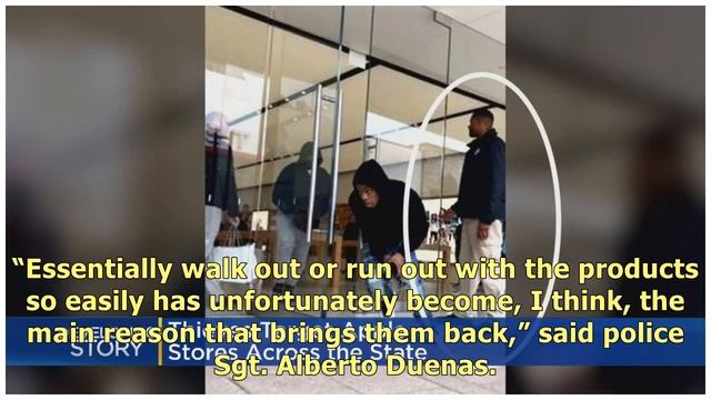 Apple Stores Across California Continue To Be Hit By Robbers смотреть онлайн