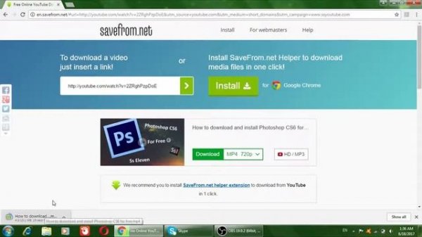 How to download video from youtube