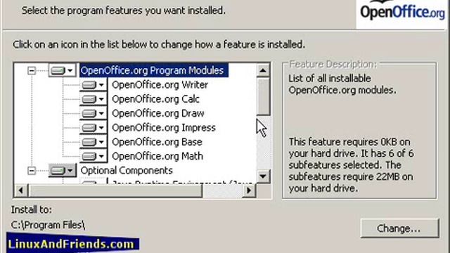 Installing OpenOffice 3 on Windows смотреть онлайн