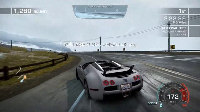 Need For Speed: Hot Pursuit | King Of The Road | NO NITRO | Bugatti Veyron смотреть онлайн