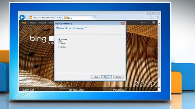 How to export the Favorites folder in Internet Explorer® 10 Preview on a Windows® 7 PC смотреть онлайн