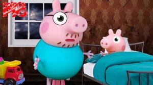 Свинка Пеппа страшилки.Белая кукла.