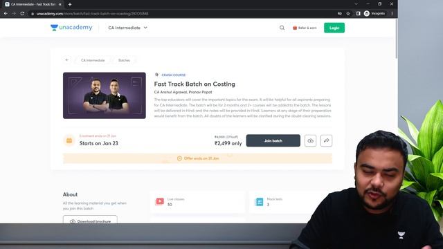 Costing Fast Track Batch Live NOW!!! смотреть онлайн