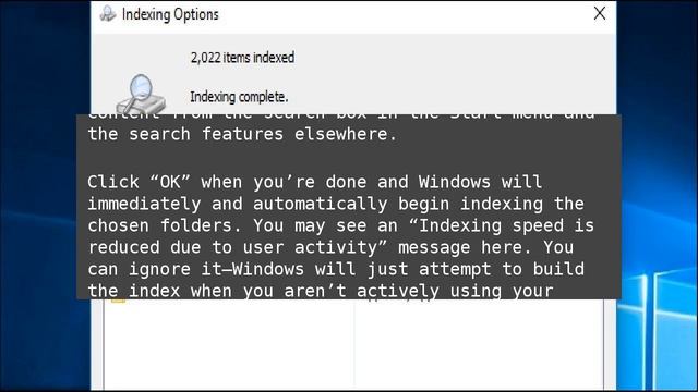 How to Choose Which Files Windows Search Indexes on Your PC смотреть онлайн