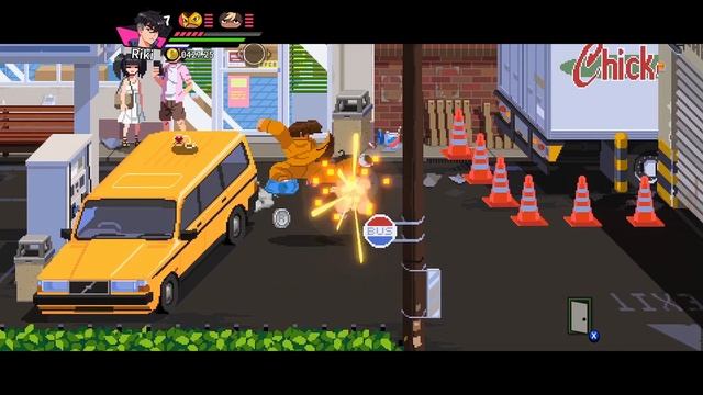 River City Girls 2 Game Play Part #2 | RAMPOK 12 KANTONG UANG смотреть онлайн