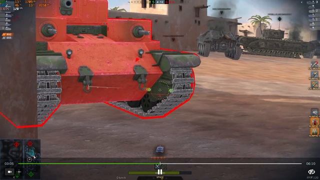 【WoTB】おっさん（勝率5割）の戦車道　AT2でMバッチ смотреть онлайн