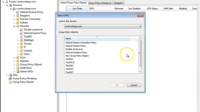 Group Policy Administration Delegation in Windows Server 2012 R2 смотреть онлайн