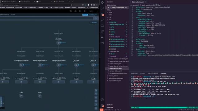 VMware vSphere 7.0 U2a bringt kubectl für Virtuelle Maschinen - VM Operator Live Demo смотреть онлайн