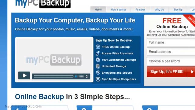 My PC Backup Free - Backup Your Computer For FREE! смотреть онлайн