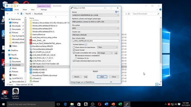 HOW TO CREATE A BOOTABLE FLASH DRIVE WITH WINDOWS 10 смотреть онлайн