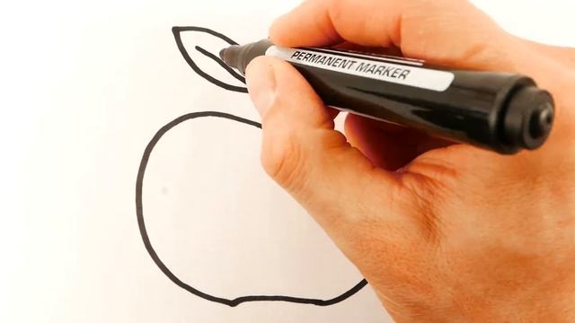 How to Draw Rainbow Apple l Learn Colors for Kids l Apples Coloring Pages for Children смотреть онлайн